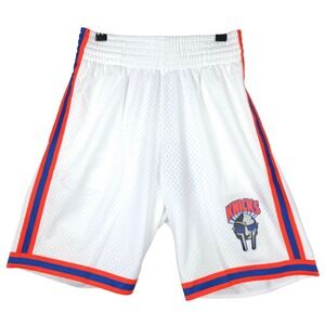 MF Doom New York Knicks Mitchell & Ness NBA Small Jersey Shorts White NWT